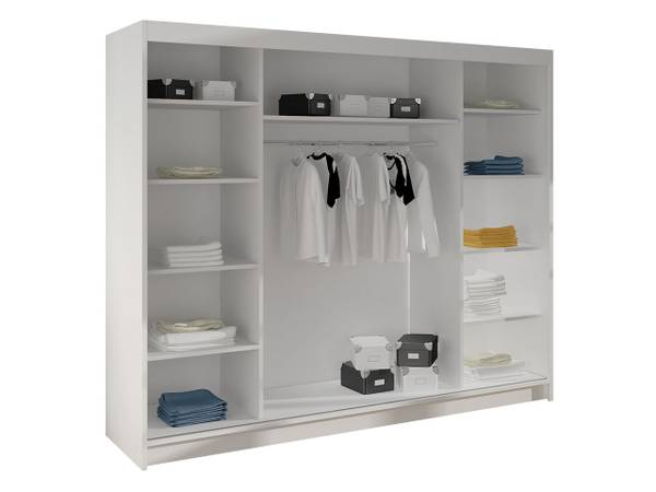 Kleiderschrank Derby 1 Weiß