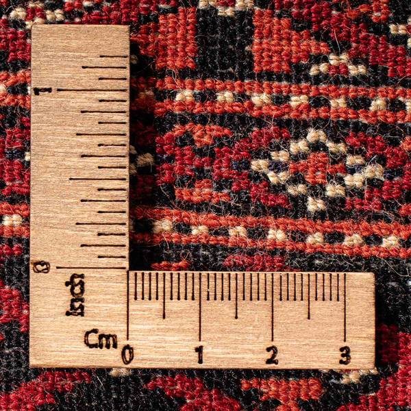 Orientteppich Oriental Rot - Wolle - 62 x 1 x 94 cm