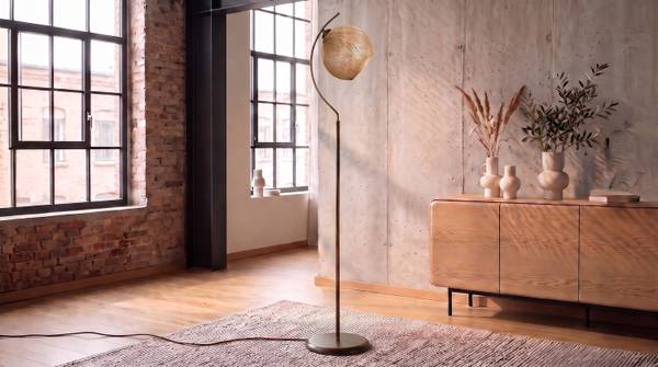 Stehlampe VESUVIA Gold - Metall - 30 x 165 x 30 cm