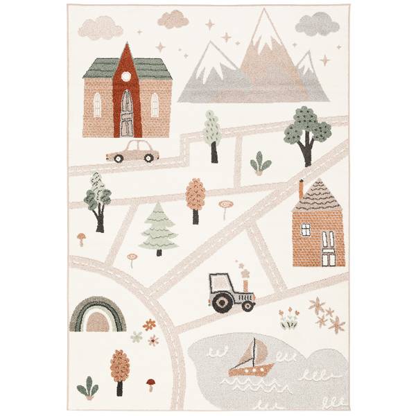 Kinderteppich Little City 200 x 290 cm