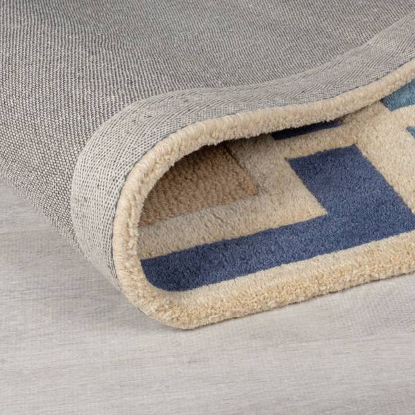 Tapis PICTO Bleu - 60 x 230 cm