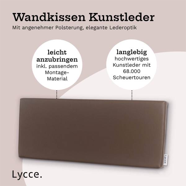 Wandkissen Betty Taupe