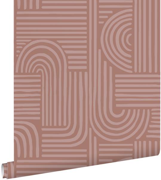 Tapete 131489 Pink - Papier - 50 x 900 x 50 cm