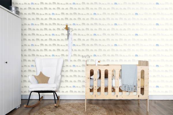 Tapete 137331 Blau