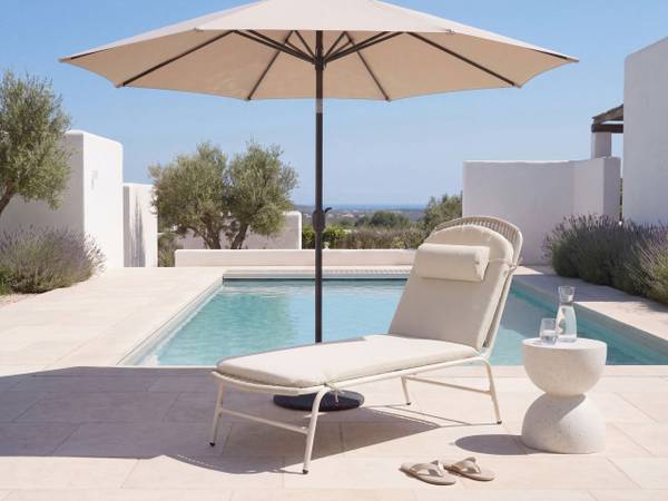 Gartenset SEZZE 2-tlg Beige