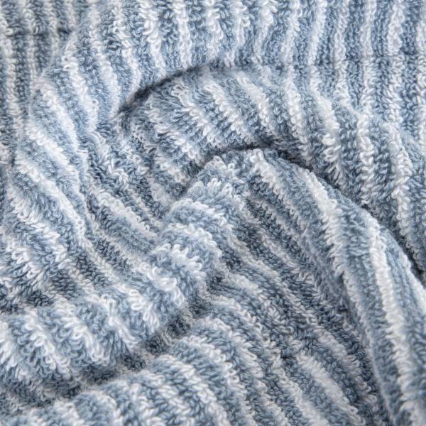 Handtuch TIRAS Blau - Textil - 50 x 1 x 90 cm