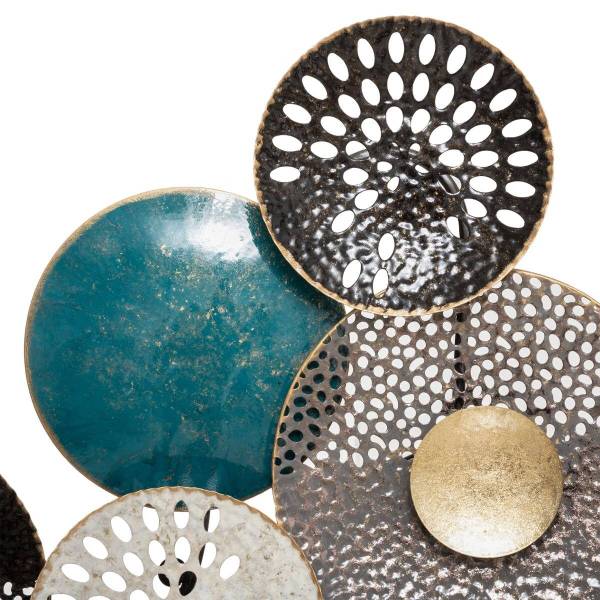 Wanddekoration LISON Metall - 6 x 65 x 135 cm