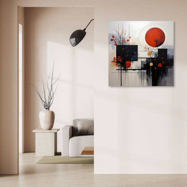 Tableau déco Abstractions 20 x 20 cm