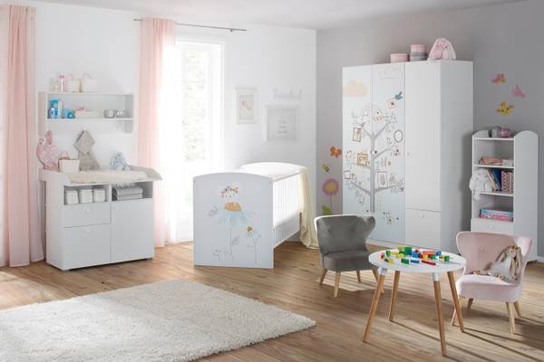 Kindertisch CHILD Beige - Weiß - Holzwerkstoff - Holz teilmassiv - 60 x 46 x 60 cm