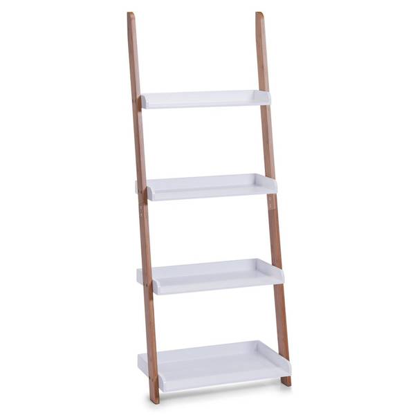 Leiter-Regal m. 4 Ablagen, Bambus/MDF kaufen