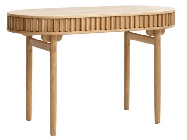 Yoffers Schreibtisch Braun - Massivholz - 120 x 75 x 60 cm