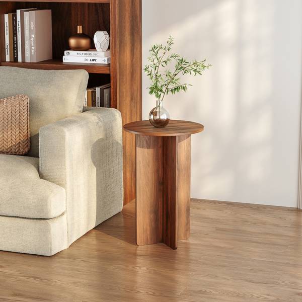 Beistelltisch Vappevn Walnuss Dekor