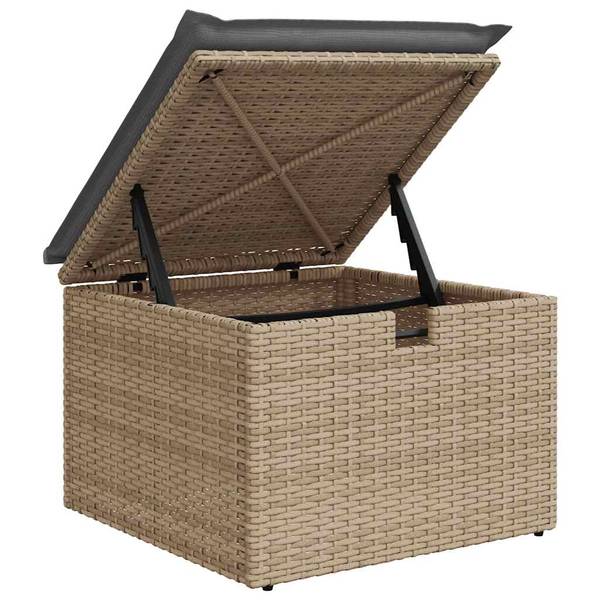 Salon de jardin 3036657-2 (lot de 6) Beige - Gris