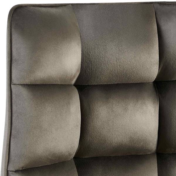chaise salle à manger Saranda Lot de 2 Anthracite