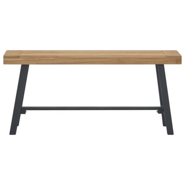 Bank 340743 Braun - Teakholz - 110 x 50 x 30 cm