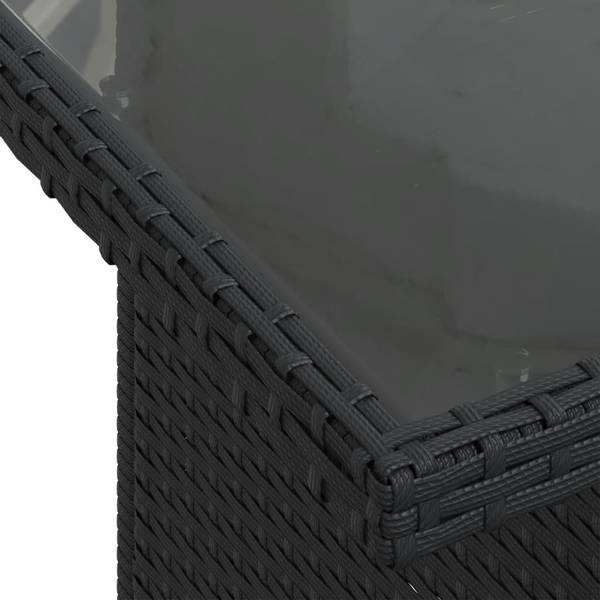 Garten-Lounge-Set 3037499-1 (6-teilig) Schwarz