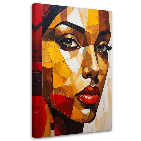 Wandbild Frau 60 x 90 cm