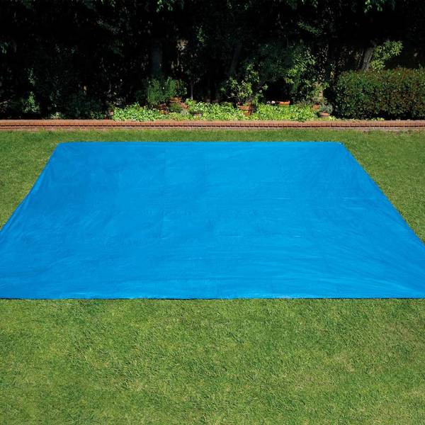 Swimming Pool 3001290 Blau - Kunststoff - 457 x 122 x 457 cm