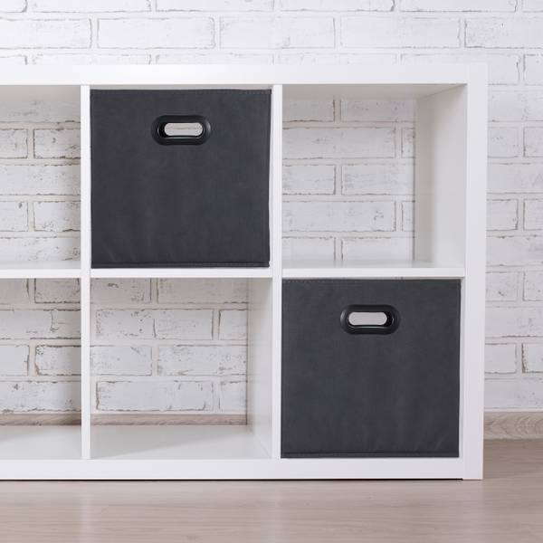 FIVE Simply Smart - Lot de 4 Paniers de Rangement Déco 38cm Gris - Achat & prix FIVE Simply Smart - Lot de 4 Paniers de Rangement Déco 38cm Gris - Achat & prix