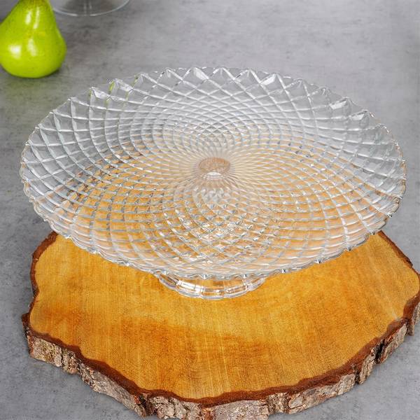 Tortenplatte 139431 Glas - 27 x 10 x 27 cm