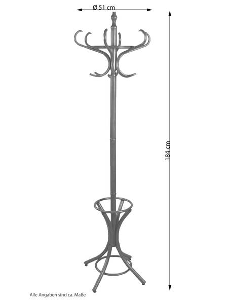 Garderobenständer Stephano Weiß