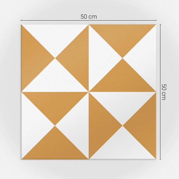 Fliesen Triangel Harmonia 4er Set 50 x 50 cm