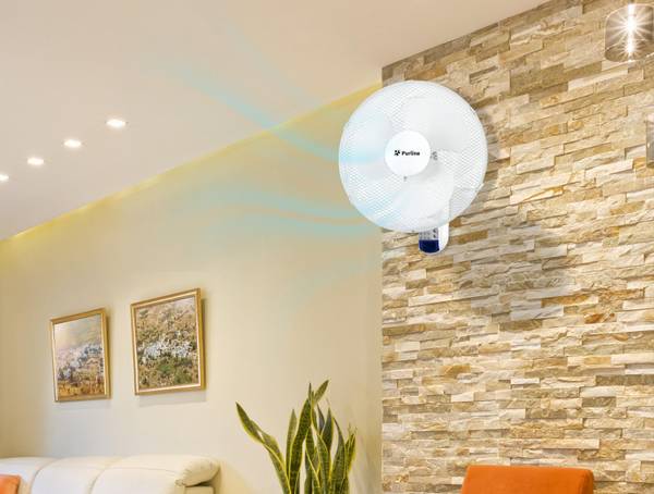Ventilator VENTY ARGENTUM Weiß - Kunststoff - 43 x 47 x 35 cm