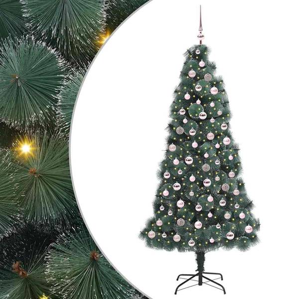 Sapin de Noël artificiel 3009285-5 Vert - Rose foncé