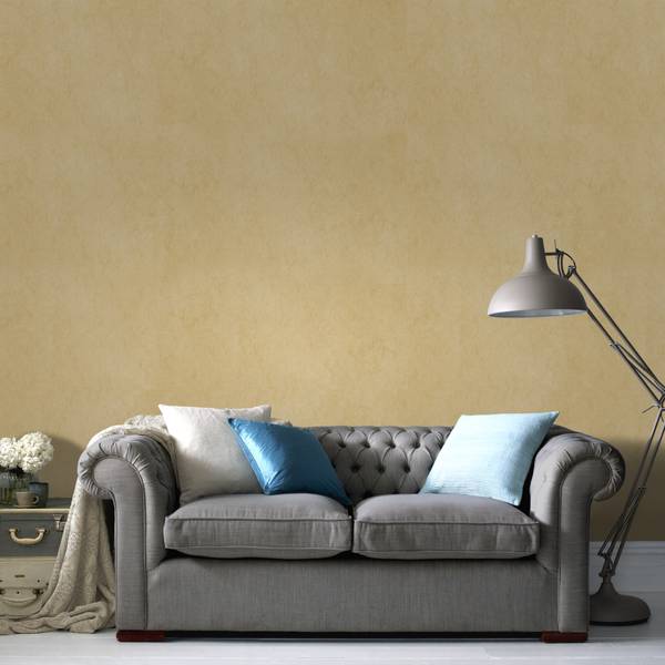 Vliestapete Tranquil Gold - Fleece - 53 x 1005 x 0 cm