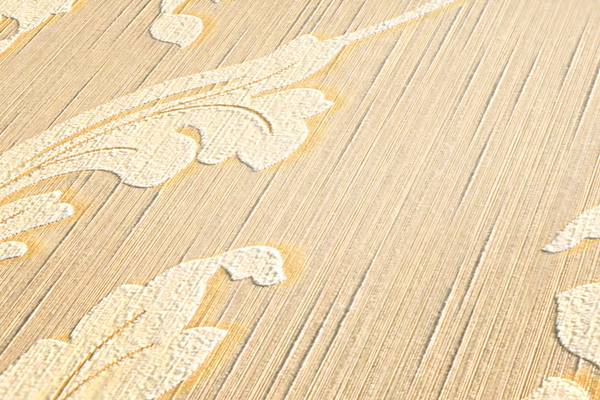 Textiltapete 956282-GU Beige - Kunststoff - 53 x 1 x 1005 cm