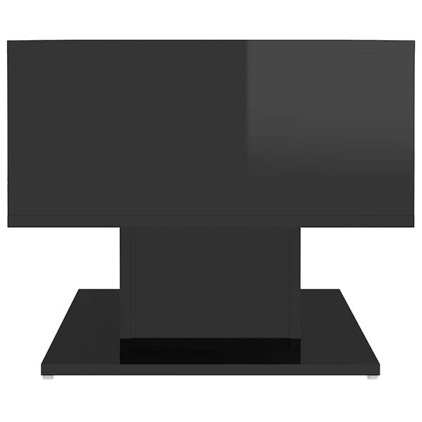 Table basse 3008009 Noir - Bois manufacturé - 50 x 45 x 104 cm