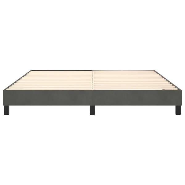 Bettgestell 3016030-5 Dunkelgrau - 160 x 25 cm