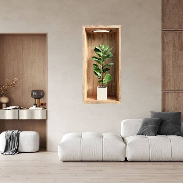 Wandsticker Blume 50 x 100 cm