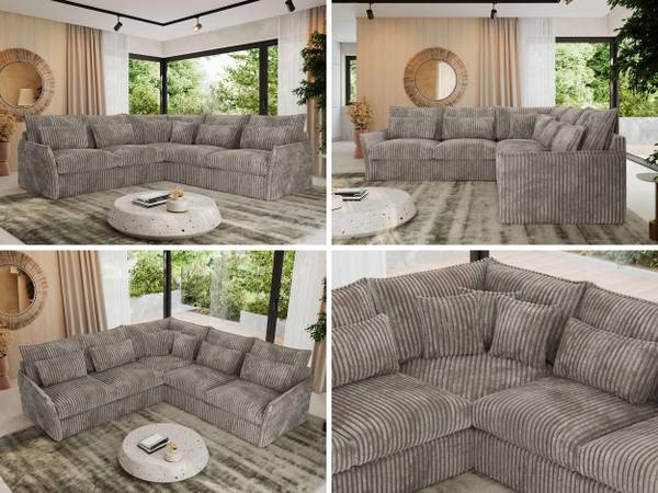 Ecksofa VERSO L Hellbraun