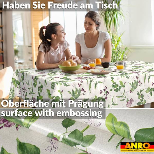Wachstuchtischdecke Lavendel E 140 x 140 cm