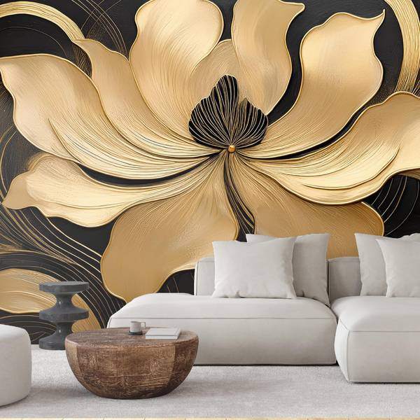 Fototapete Blume 100 x 70 cm