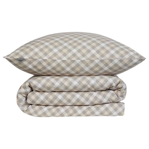 Bettwäscheset Rin Renforcé 2-tlg. Grau - Textil - 135 x 1 x 200 cm