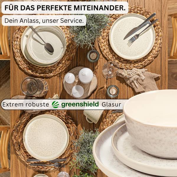 glas deko Deko-Tipp: weihnachtliches Teak Holz Deko-Glas Poly Color:Burgundy