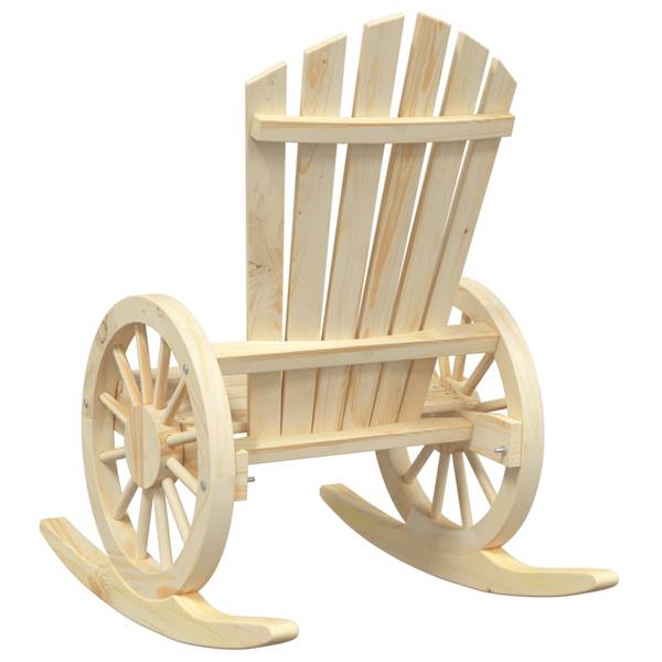 Chaise adirondack de jardin 3032794-1 Marron - Sapin - 62 x 99 x 89 cm
