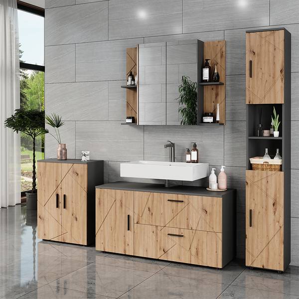 Badmöbel-Set Irma 56352 3er Set 121 x 61 x 41 cm