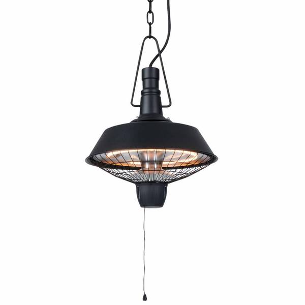 Chauffage suspendu 420296 Noir - Aluminium - Acier - 36 x 48 x 36 cm