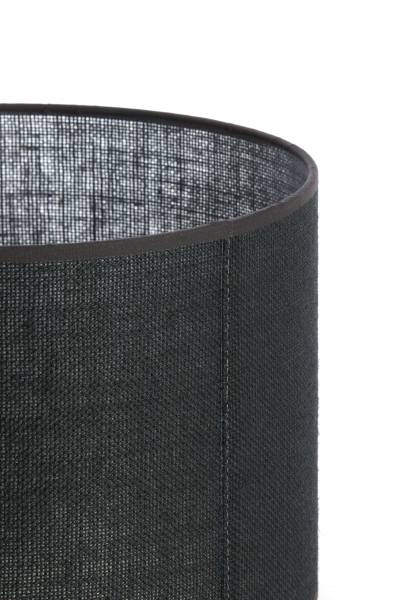 Lampenschirm SENDAI Schwarz - Stahl - 25 x 18 x 25 cm