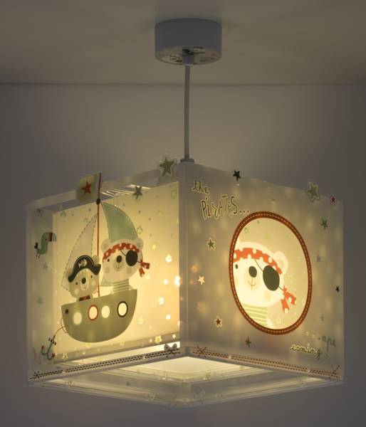Kinderzimmer Deckenlampe The Pirates Pir Kunststoff - 24 x 22 x 24 cm
