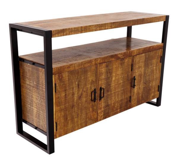 Kommode Retro Braun - Mango - 140 x 90 x 45 cm