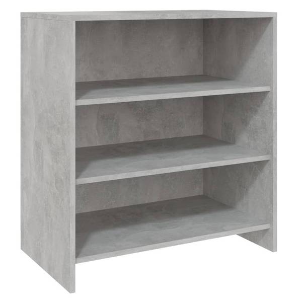 2-tlg. Sideboard BISEN Kommoden Grau - Holzwerkstoff - 70 x 75 x 40 cm