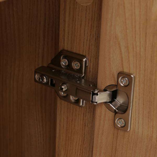 Sideboard O35 Beige - Holzwerkstoff - Holz teilmassiv - 160 x 86 x 40 cm