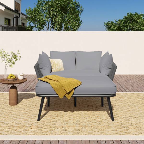 Gartenlounge Rhea Ⅳ Grau