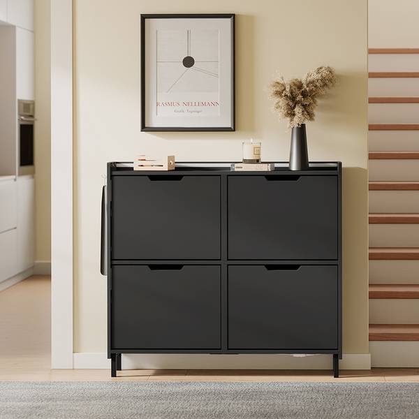 Schuhschrank FSR100-E-SCH Matt lackiert