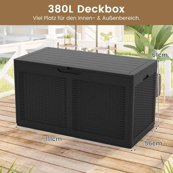 Gartenbox ZB34623 Schwarz