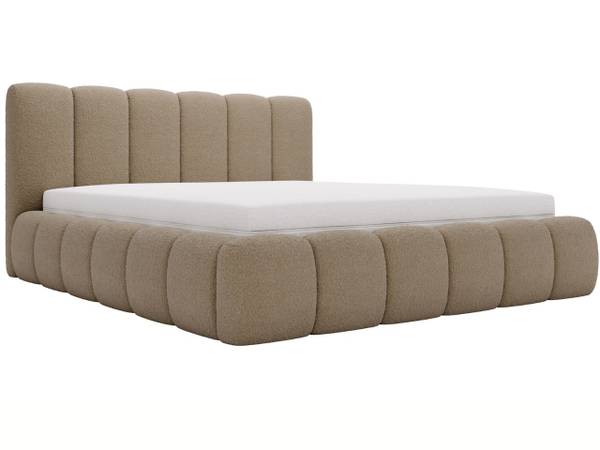 Polsterbett CLOUD Braun - Liegefläche Breite: 140 cm